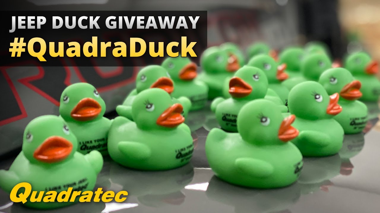Quadratec 30th Anniversary Jeep Duck Giveaway | Quadratec