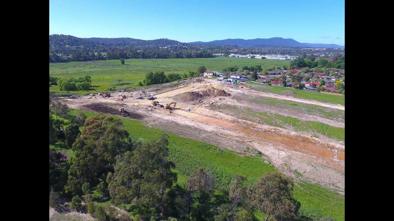 The Gateway Estate Construction Hyperlapse. With Details