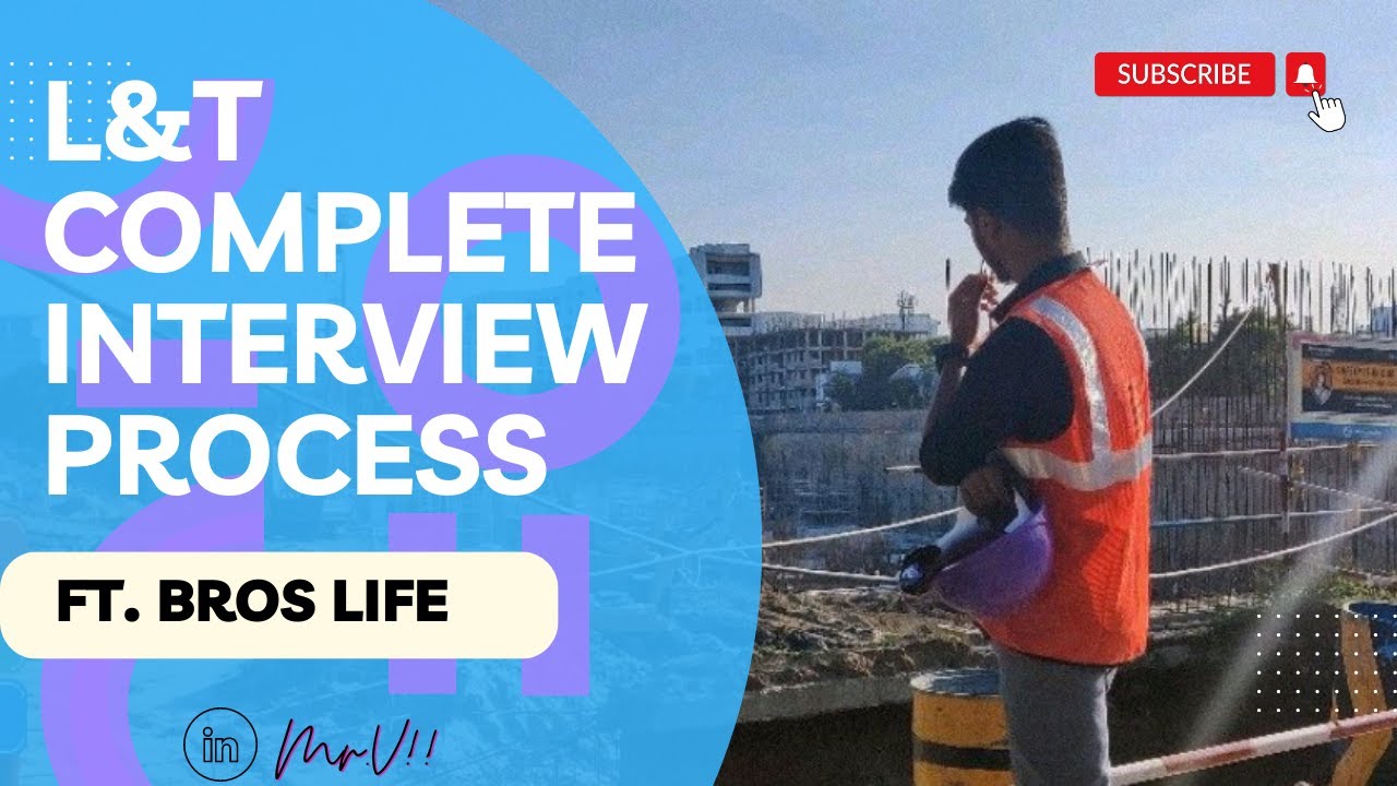 What are the interview rounds to clear in LnT constructions  AND complete interview process.🚀