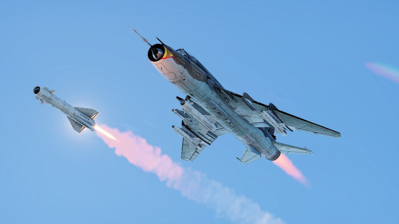 💀Luftwaffe Su-22M4 – Close Air Support & TV-Guided Missile Strikes!  (War Thunder)