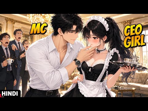 CEO Girl Became His Maid… But the MC Knew Her Secret 😳❤️ | Hindi Anime Recap
