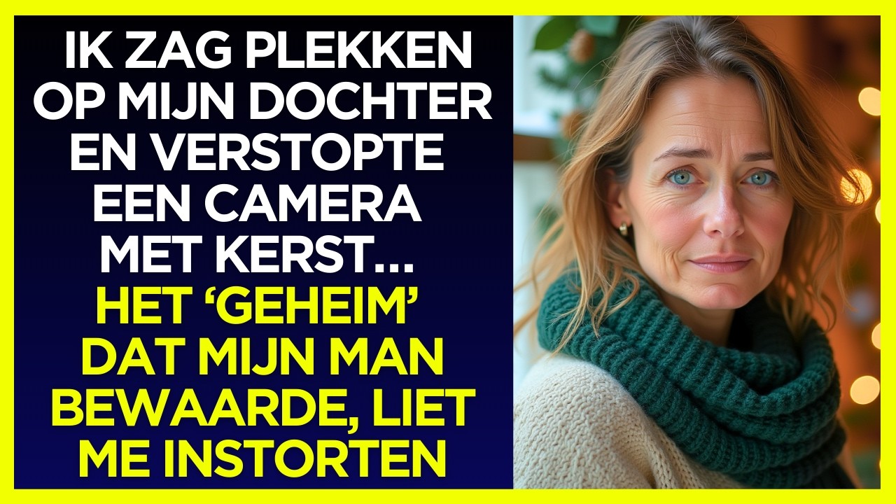 Moeder zag de blauwe plekken... De camera filmde wat de stiefvader deed.