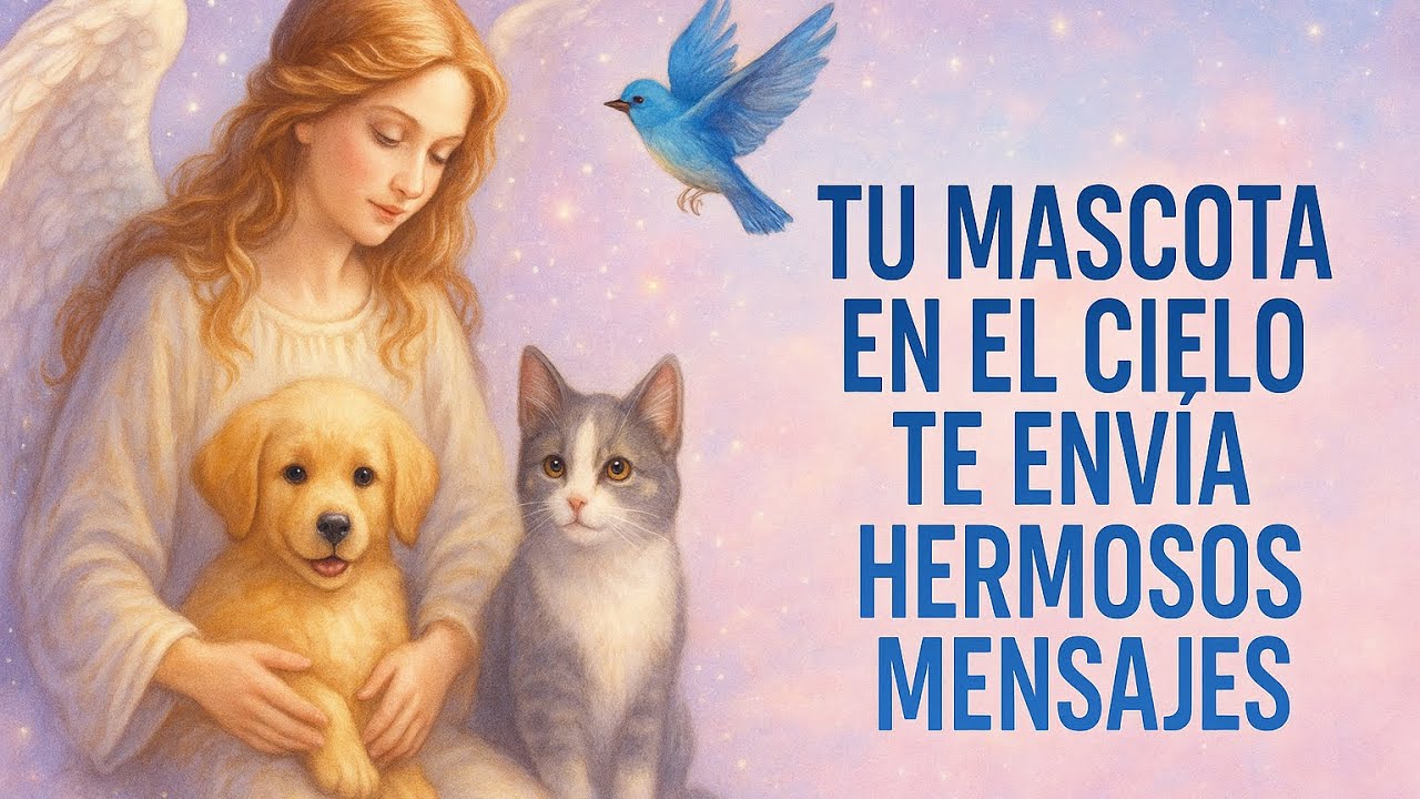 TU MASCOTA EN EL CIELO TE ENVÍA HERMOSOS MENSAJES ✨🥰