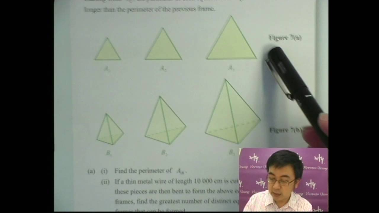 Herman Yeung - DSE 數學 E 天書 - 第4堂 07 (Application of AS, GS 等差、等比應用 47 ...