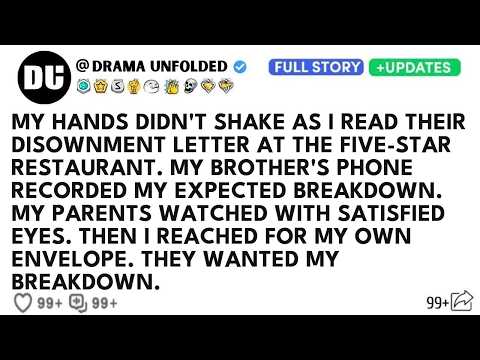 My Parents Handed Me Disownment Papers At Dinner — Then I Slid My $7m Contract Across