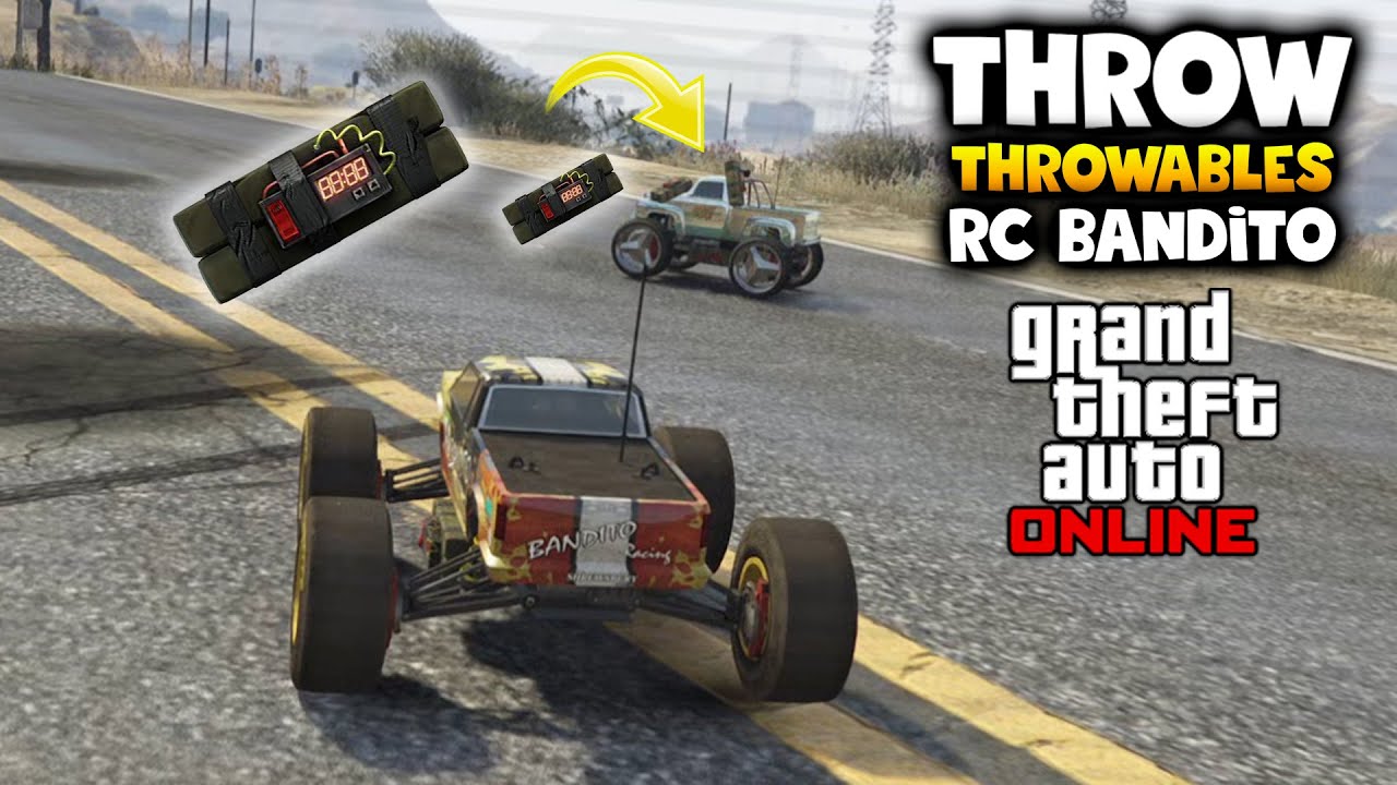 Use Throwables Inside RC Bandito Glitch GTA Online 1.61 PSN YouTube