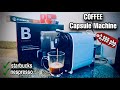 B COFFEE CO. FRESHMAN CAPSULE COFFEE MACHINE | UNBOXING + HOW TO USE | Krizel Diaz