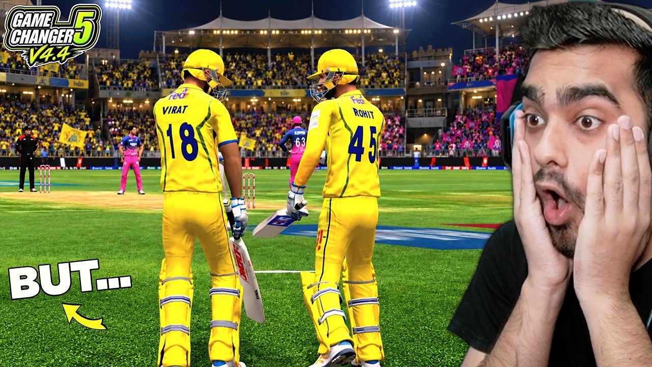 Kohli & Rohit Opening for CSK Vs RR Game Changer 5 V4.4 IPL Auction 2027