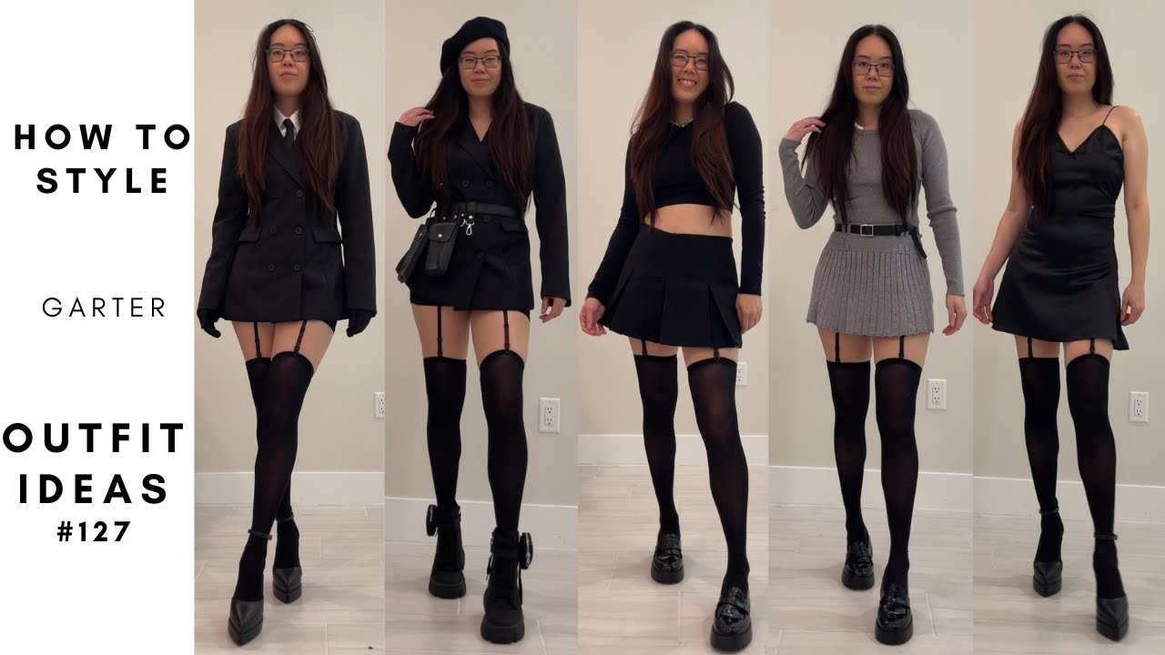 what do you wear with a garter belt How to Add a Garter Belt to Your Everyday Outfit