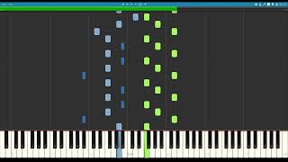 Borrtex - Vera 50% Speed Piano Tutorial