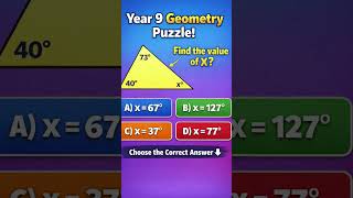 Only 1% Can Solve This 🤯 | Geometry Puzzle# #usa #maths #braintestsolution #mathpuzzle #shortvideo