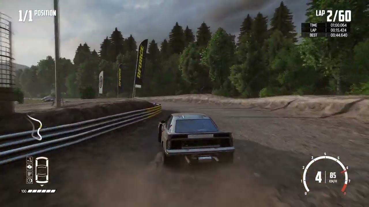 Vale Falls Short C-Class Old WR (cheese) | Wreckfest PC