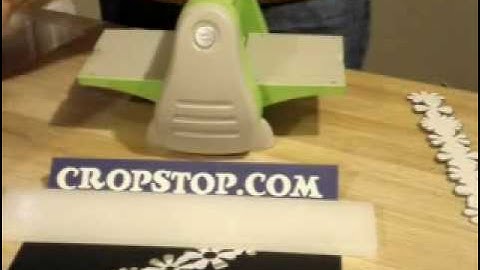 QuicKutz 12 inch border dies in a Cuttlebug Machine