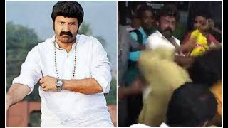 South Actor Balakrishna Slaps A Fan Again