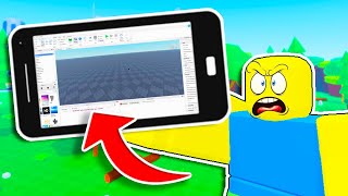 Developing a Roblox GAME on MOBILE (Studio lite) screenshot 4