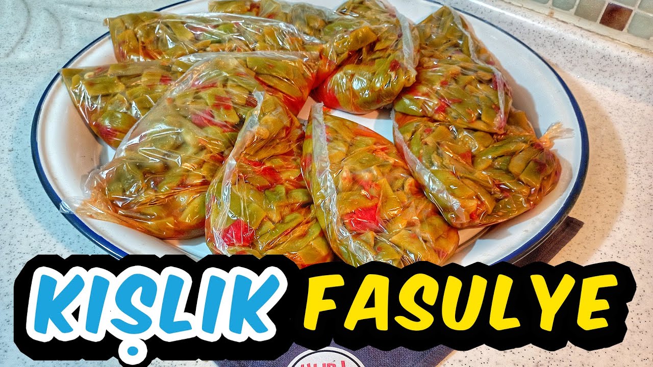 ✅KIŞLIK: TAZE FASULYE TARİFİ