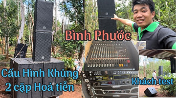 Về Bình Phước Setup Dàn Hoả Tiễn cấu hình Quá Khủng || Lh audio-Âm thanh kẹo kéo