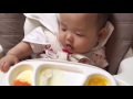 【おマメちゃん】離乳食 待ちきれない赤ちゃん