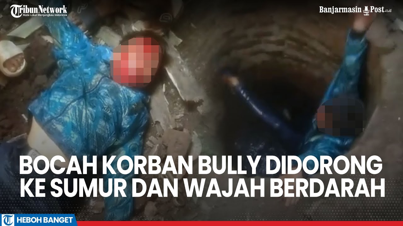 Viral Bocah di Bandung Jadi Korban Bullying Didorong ke Sumur Hingga Berlumur Darah
