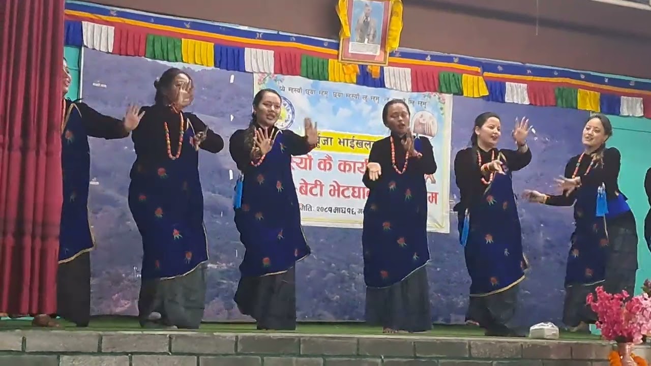 ताङली आठा गाॅऊको सर्बूजा भाईहरूको चेलीवेटी भेट्घाट स्योकै कार्याक्राम