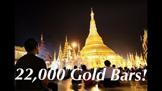 Inside Shwedagon Pagoda | Made of 22,000 Gold Bars!