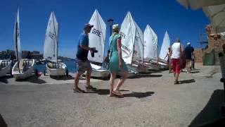 time-lapse old harbour chania - sail lesson