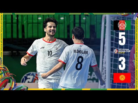 LIVE | AFC Futsal Asian Cup Thailand 2024™ | Play-off 3 | Afghanistan vs Kyrgyz Republic