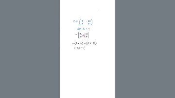 Determinant of a (2x2) Matrix