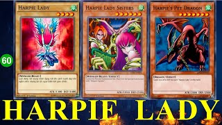 60. Yu-Gi-Oh (JOY): Quý cô YÊU QUÁI. #HARPIE LADY DECK