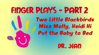 Finger Plays - Part 2 from Dr. Jean - Free Book, too Finger Plays - Part 2 from Dr. Jean - Free Book, too