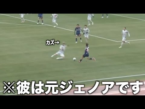 59歳とは思えないスライディングを披露する三浦知良