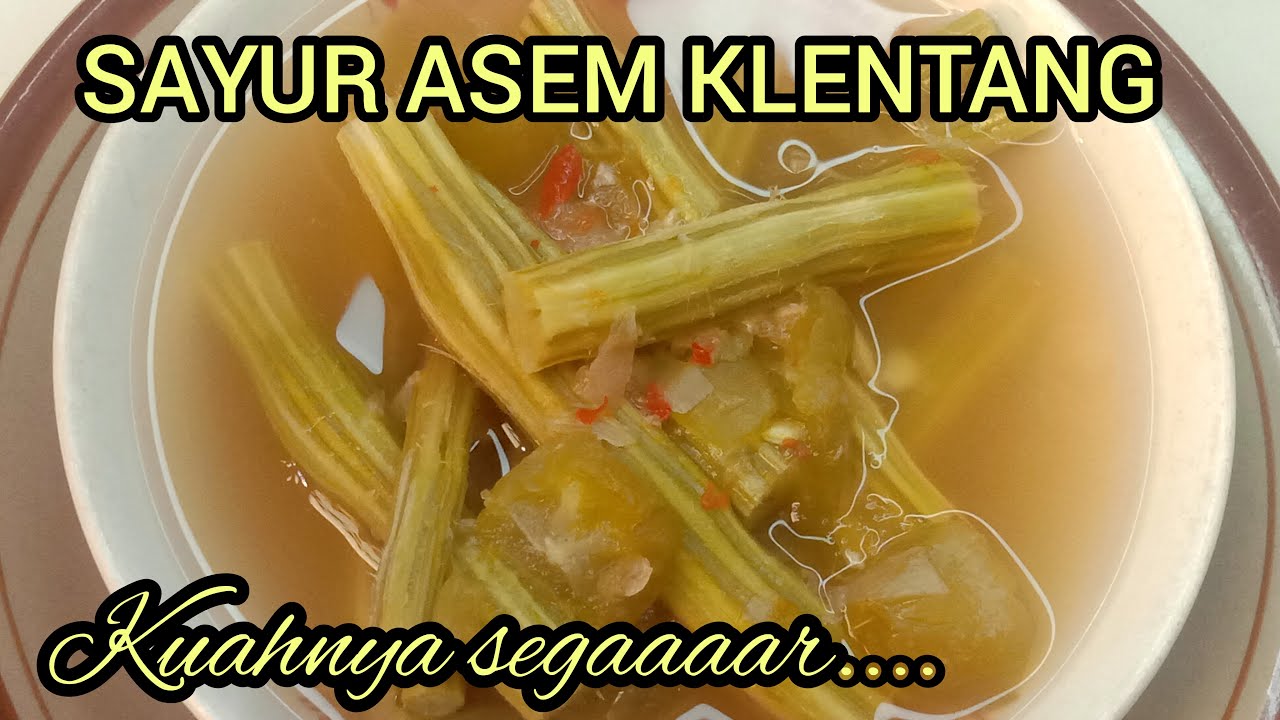 WAJIB COBA !!! SAYUR ASEM KLENTANG KUAHNYA SEGER BANGET #resepmasakan #masakanrumahan #mudahdancepat
