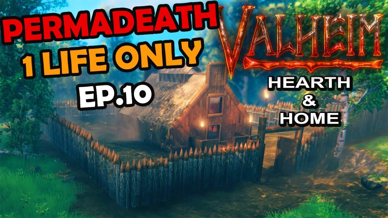 LIVE | NEW EP.10 Silver Mining - VALHEIM HARDCORE MODE Challenge - Hearth & Home Gameplay