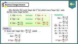 Inverse Function Formula - High School Mathematics Grade XI Independent Curriculum Inverse Function Formula - High School Mathematics Grade XI Independent Curriculum