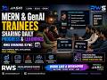 MERN & GenAI Trainees Sharing Daily Progress & Learnings | RWS Evening Sync