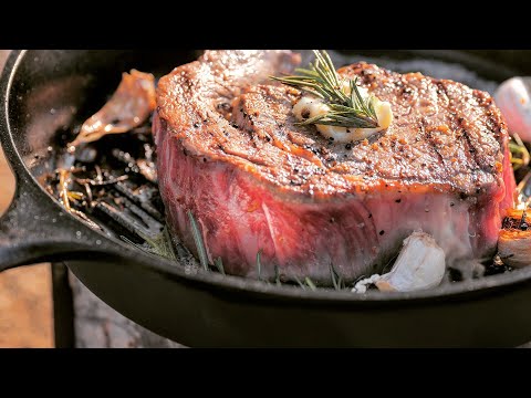 <strong>캠핑3끼</strong> / 한우 연어 랍스터 스테이크/ Camping, Cooking / 캠핑요리 / 캠핑한끼