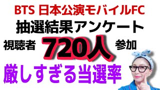 【LIVE】BTSモバイル抽選視聴者アンケート結果発表！
