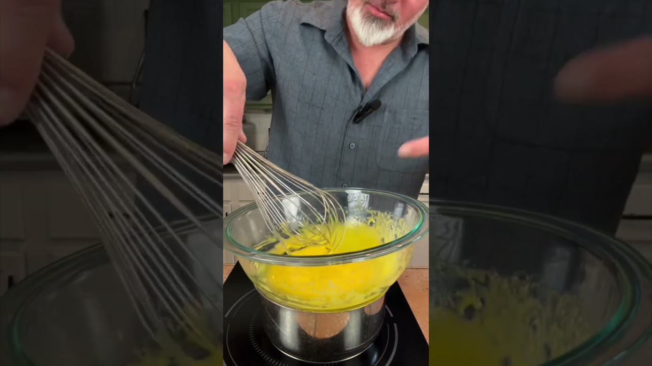 Sabayon, an easy dessert sauce