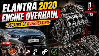 Hyundai Elantra Engine Overhaul | From Overheated & Damaged to Like New #mechanic 