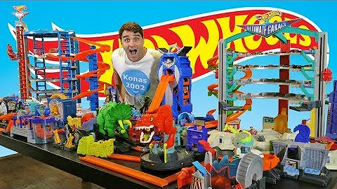 Worlds Biggest Hot Wheels City ! ! || Toy Review || Konas2002