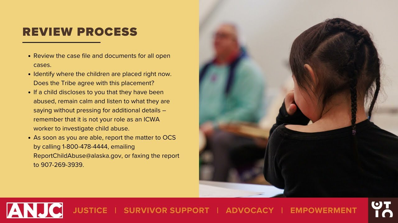 Indian Child Welfare Act: Tribal ICWA Worker