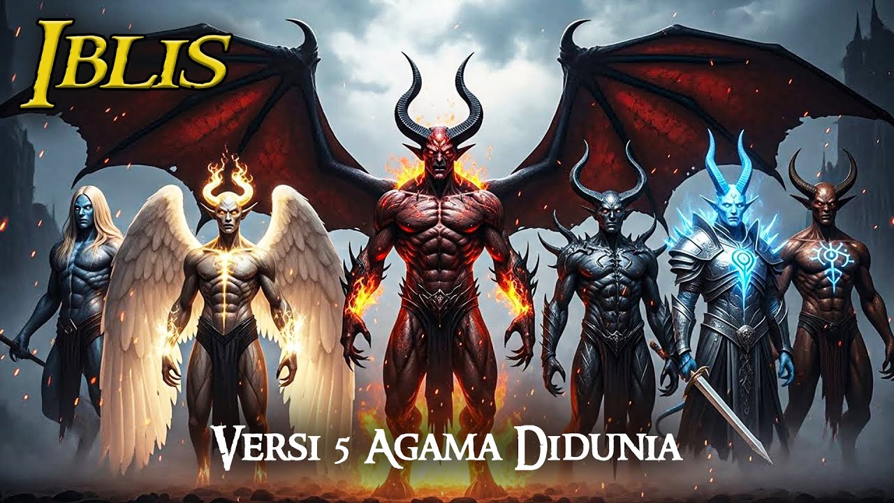 ᴴᴰSiapa Sebenarnya IBLIS? ‼️ Versi 5 Agama Terbesar Dunia yang Mengejutkan!