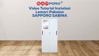 TUTORIAL INSTALASI SAPPORO SABINA - LEMARI PAKAIAN