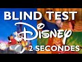 Blind test disney  2 secondes challenge