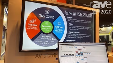 ISE 2020: VuWall Updates TRx Centralized Multi-Video Wall Management Platform