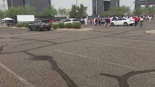 Charlie Kirk Memorial Desert Diamond Overflow