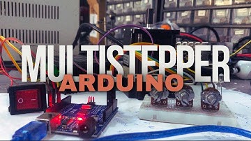 Kontrol Multi Stepper dengan Menggunakan 1 Arduino UNO