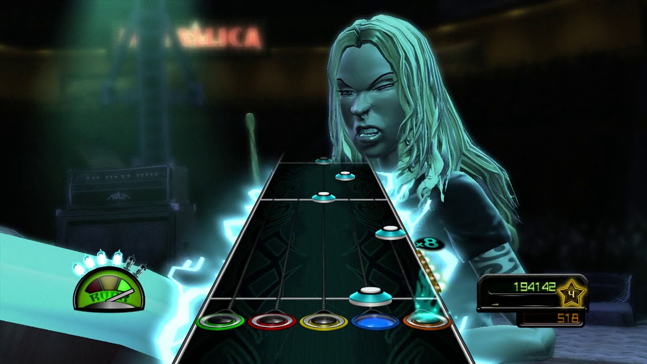 Guitar Hero Metallica - "Blood and Thunder" Expert Guitar 100% FC (456,486)