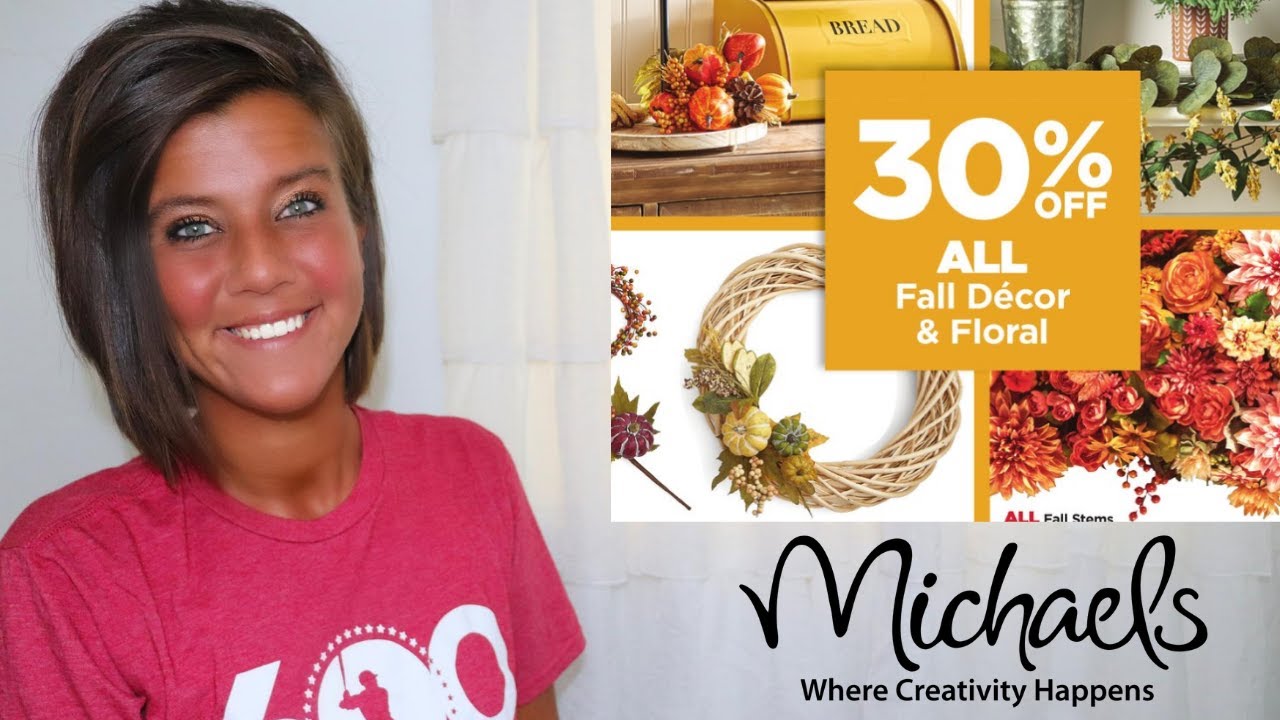 Michaels: 30% off ALL Fall Decor & Floral!