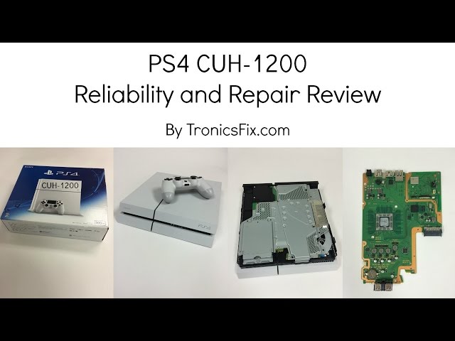 PS4 Model CUH A Disassembly   YouTube